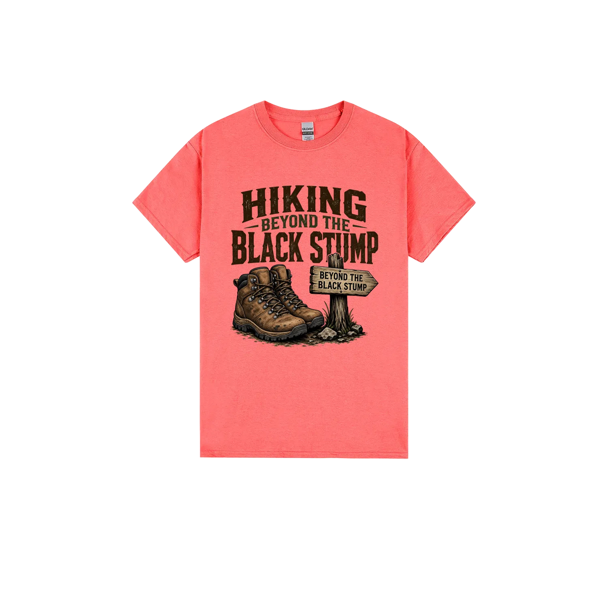 Coral Silk front flat lay