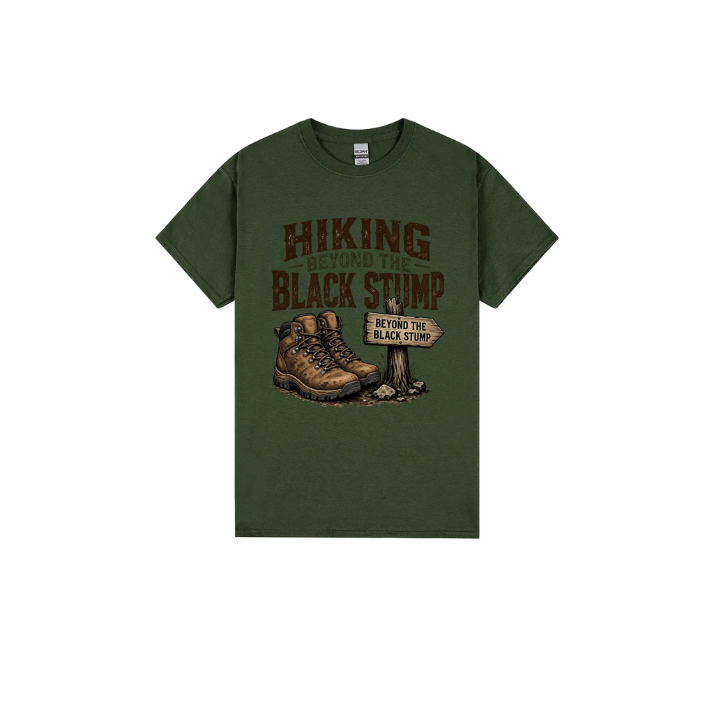 Forest Green front flat lay