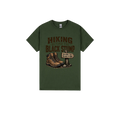 Forest Green front flat lay