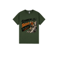 Forest Green front flat lay