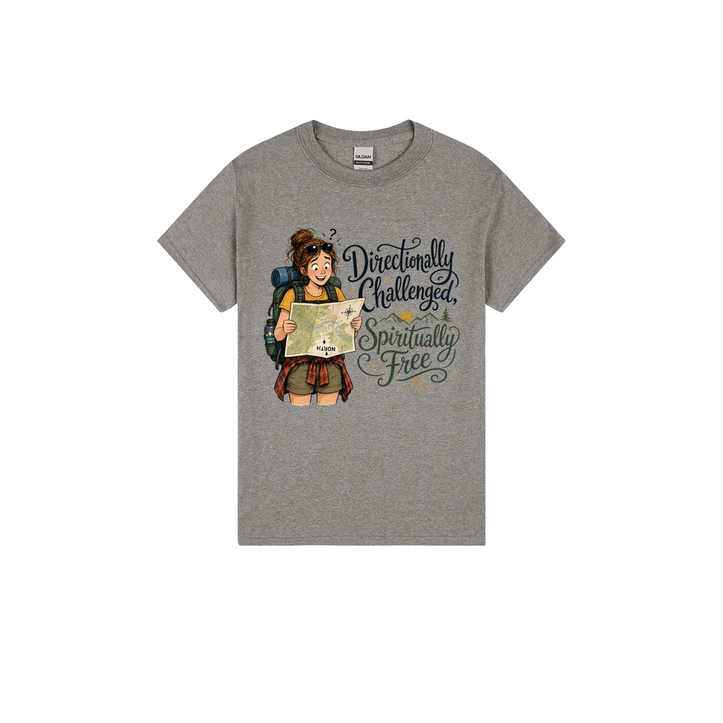 Heather Graphite front flat lay
