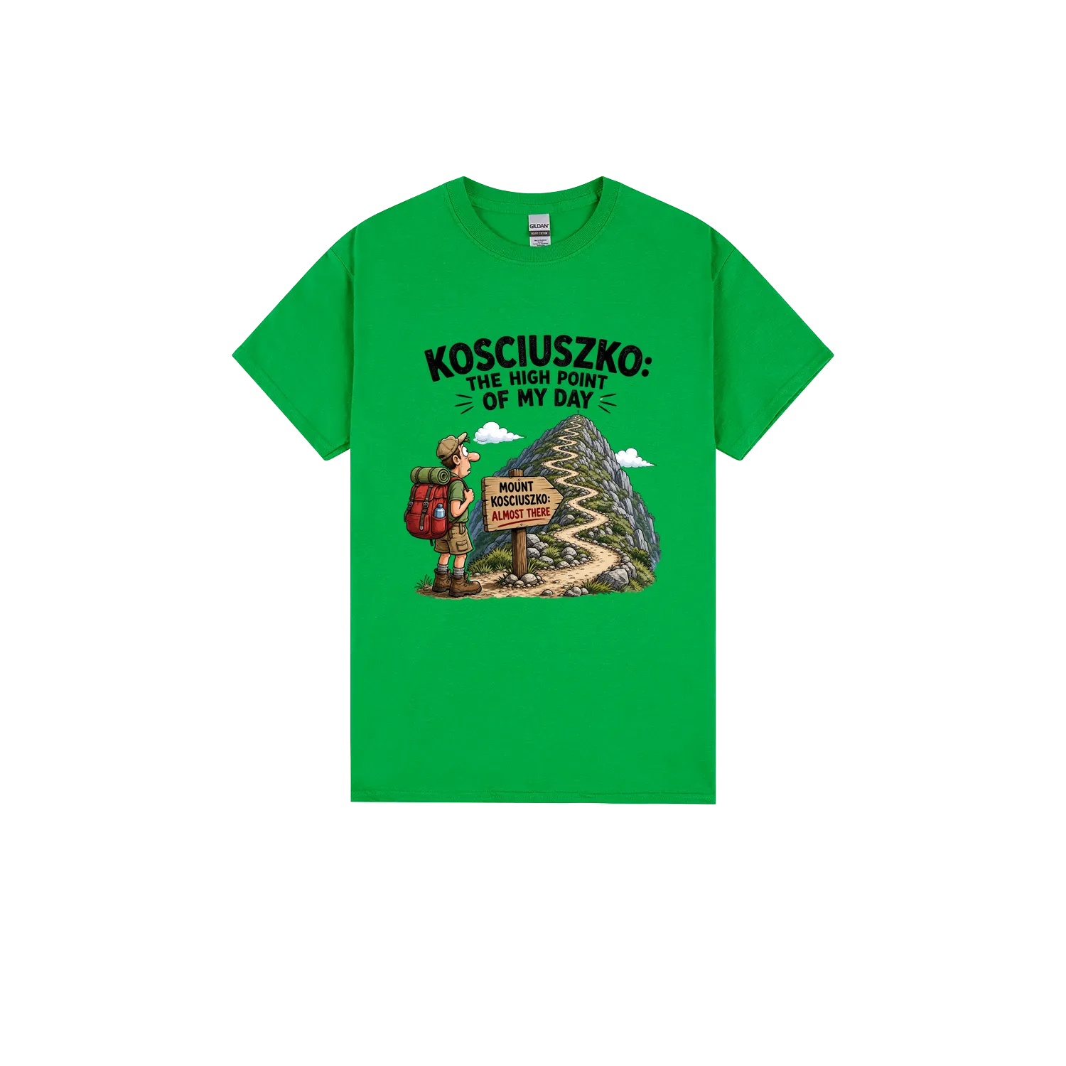 Irish Green front flat lay