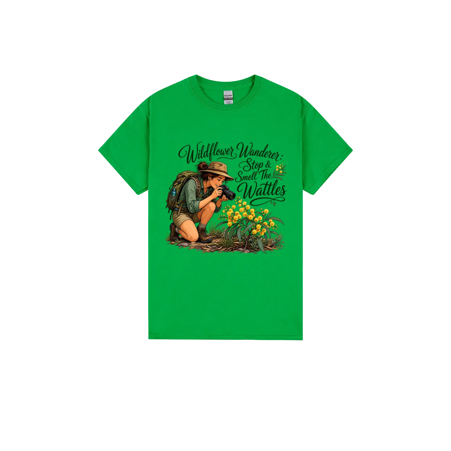 Irish Green front flat lay