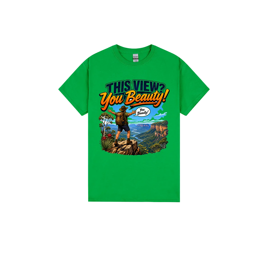 Irish Green front flat lay