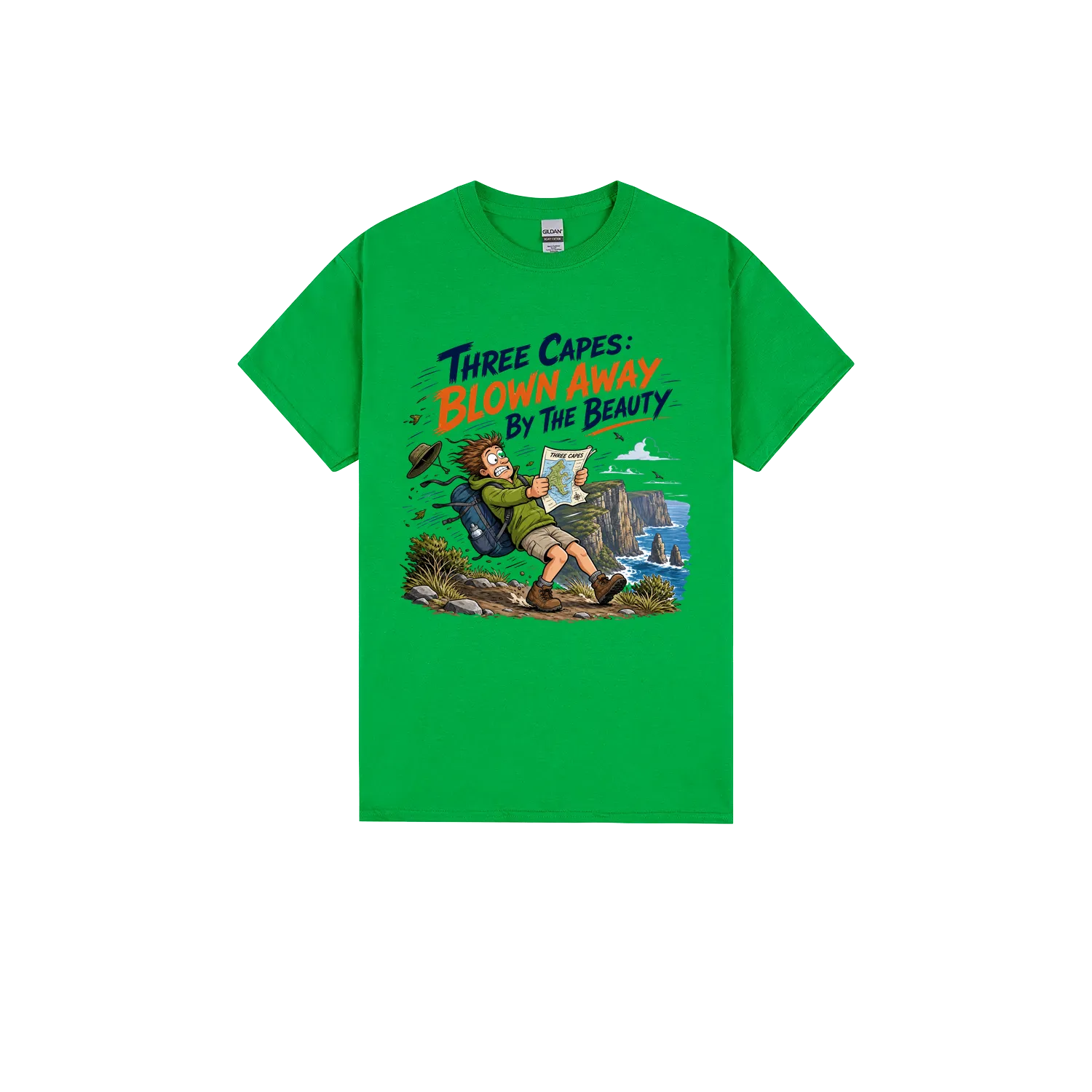 Irish Green front flat lay
