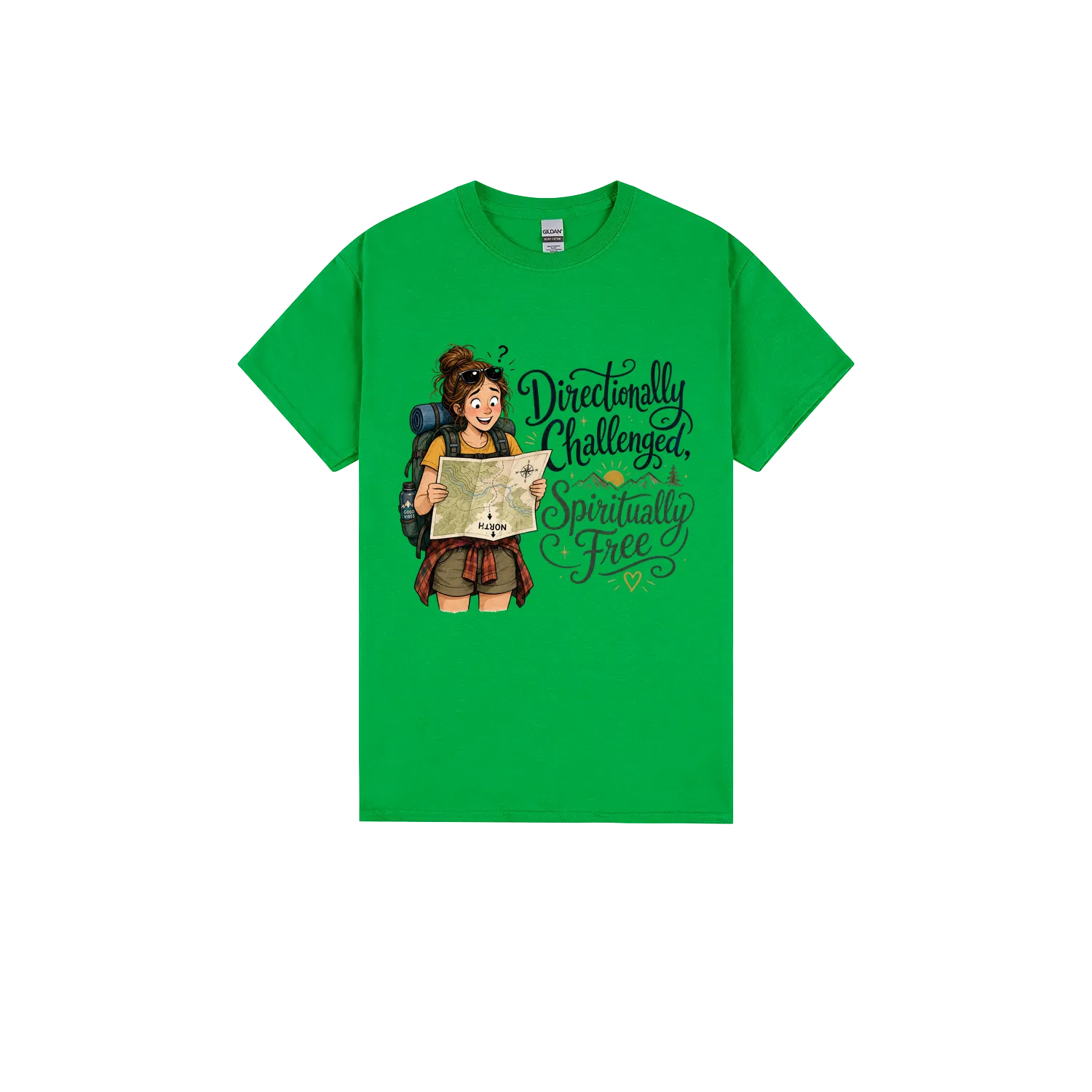 Irish Green front flat lay
