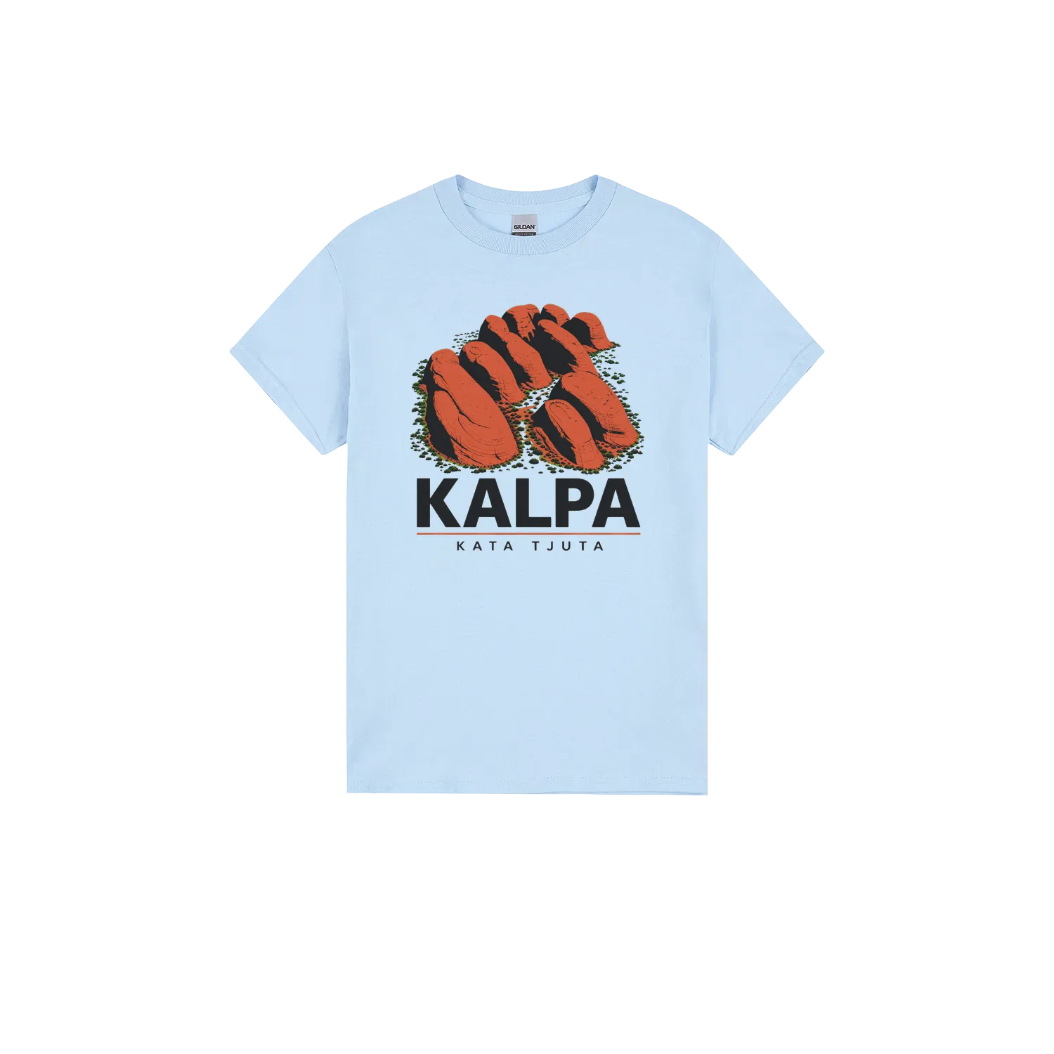 Light Blue front flat lay
