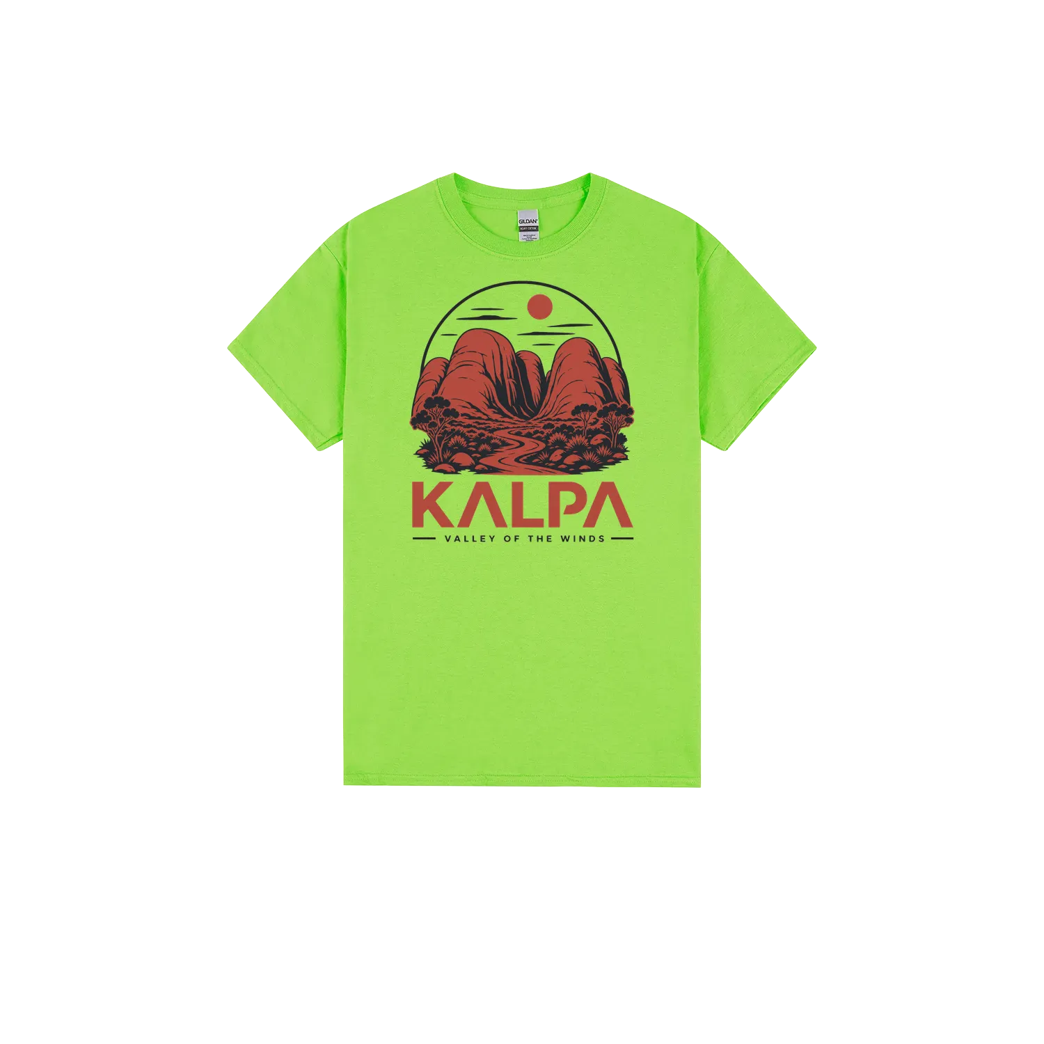 Lime front flat lay