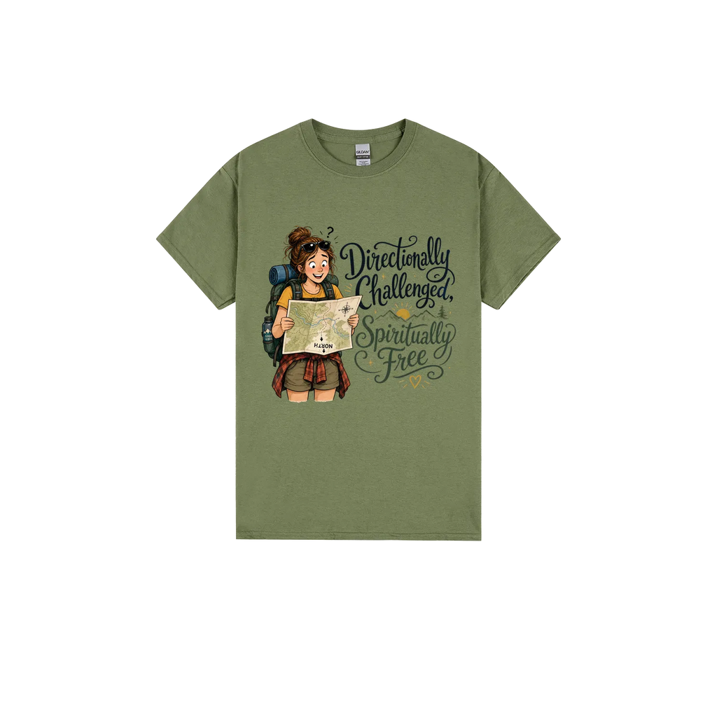 Military Green front flat lay
