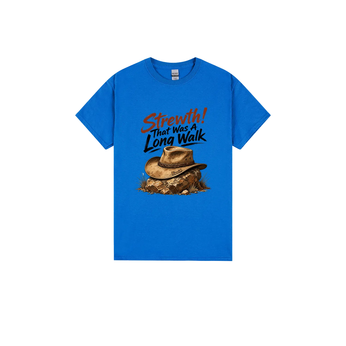 Royal front flat lay