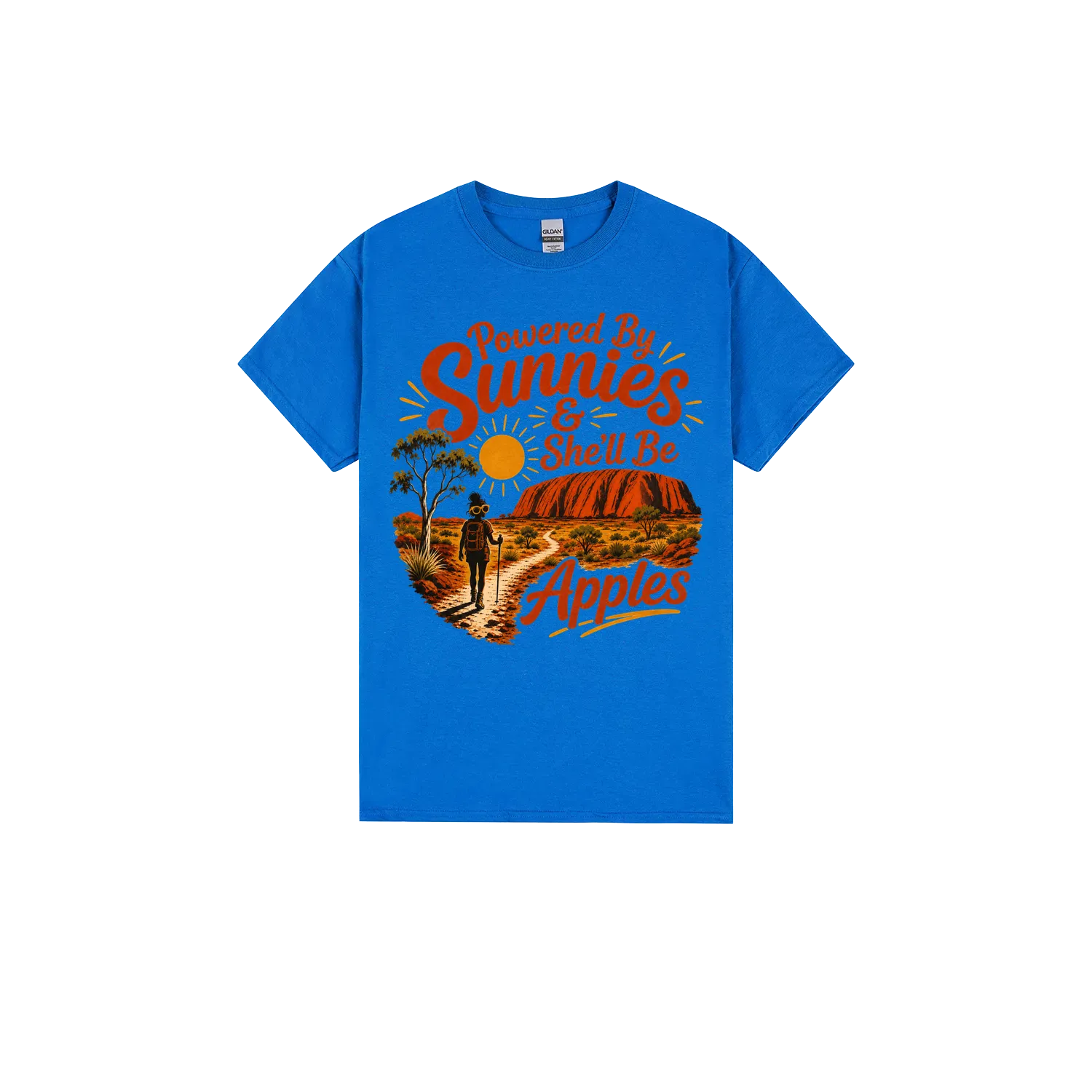 Royal front flat lay