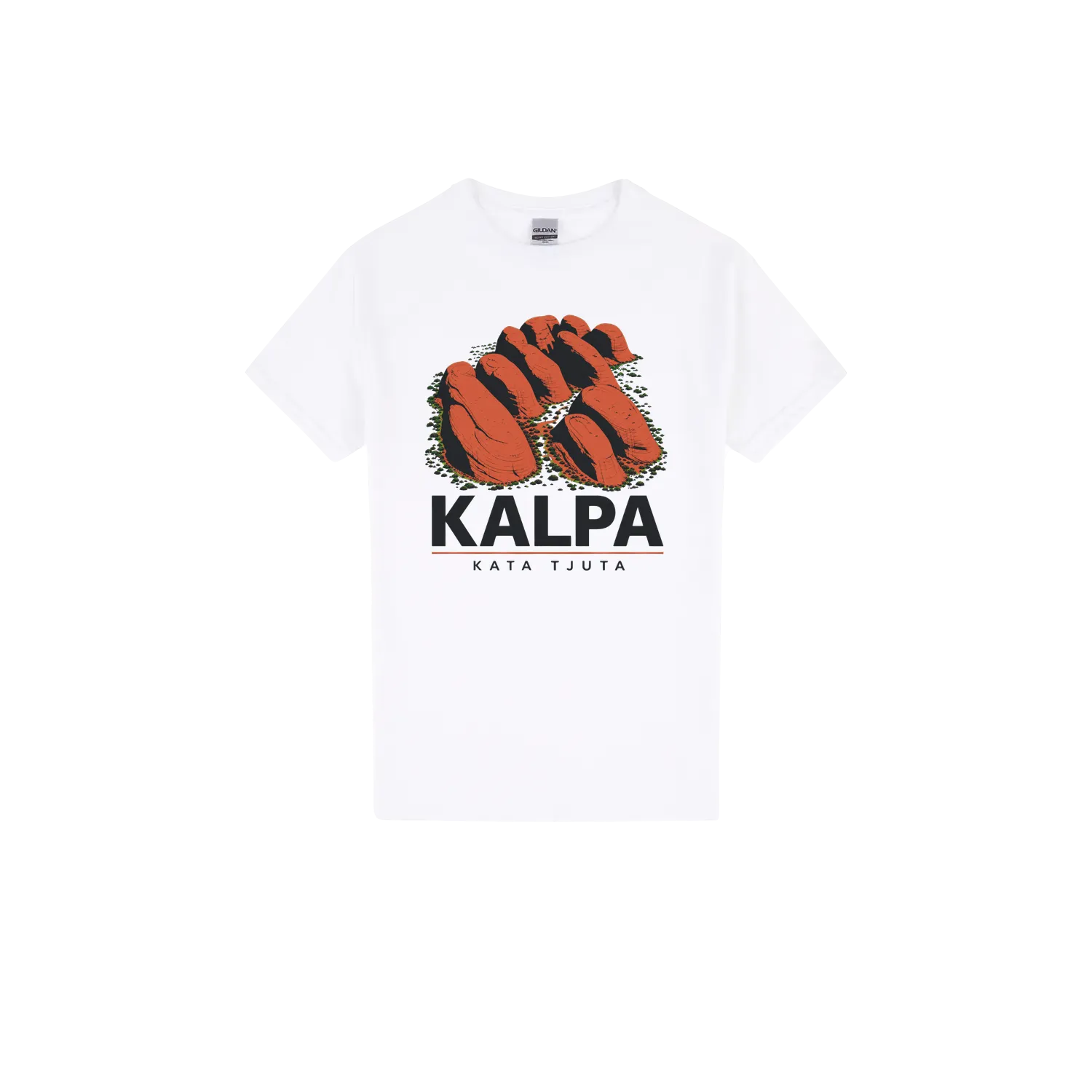 White front flat lay
