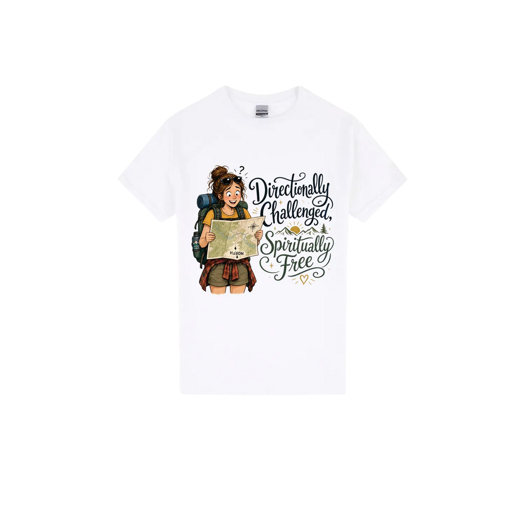 White front flat lay