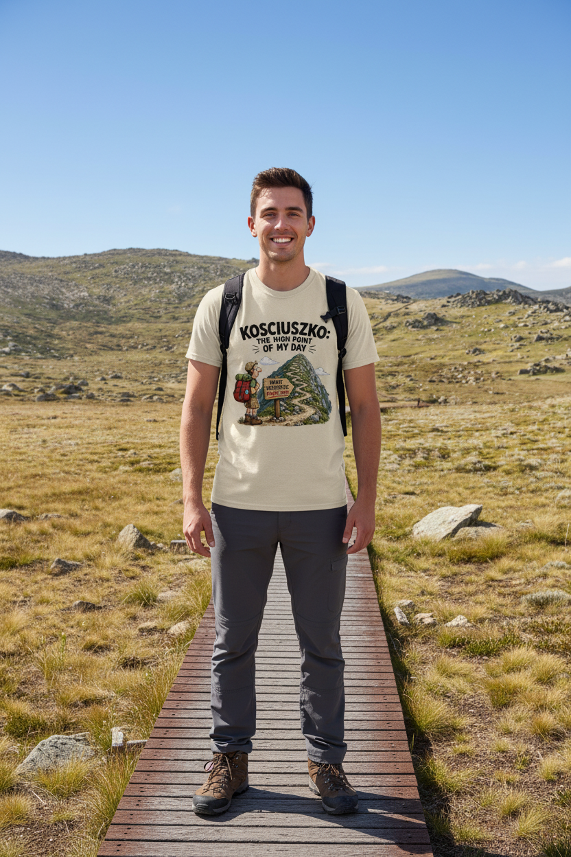 KOSCIUSZKO On-Model Trail Mockup