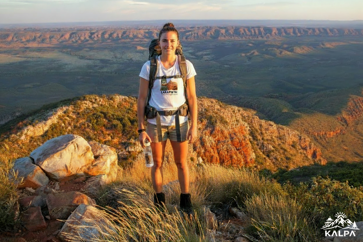 Larapinta Female Model with KALPA Logo