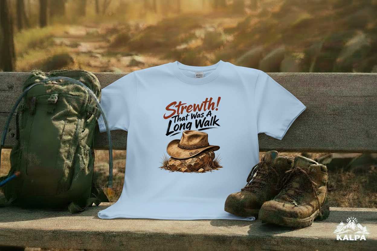 Light Blue Tee High Quality Bench Mockup
